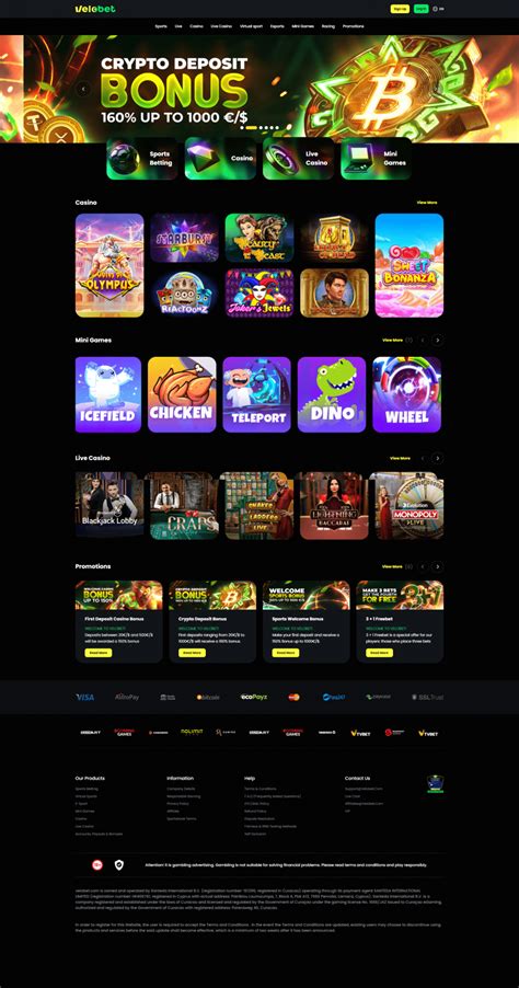 Velobet casino mobile
